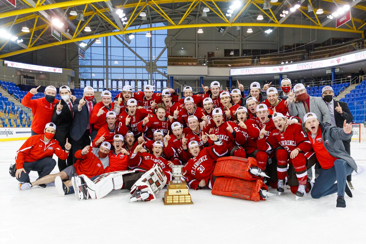 CHAMPIONSHIP GEAR ‼️

<a href="/SkatingSaints/">St. Lawrence University Men’s Hockey</a> fans - celebrate your 2021 #WhitelawCup with some new championship merchandise from the official store.

SHOP: bit.ly/2P9DsjM