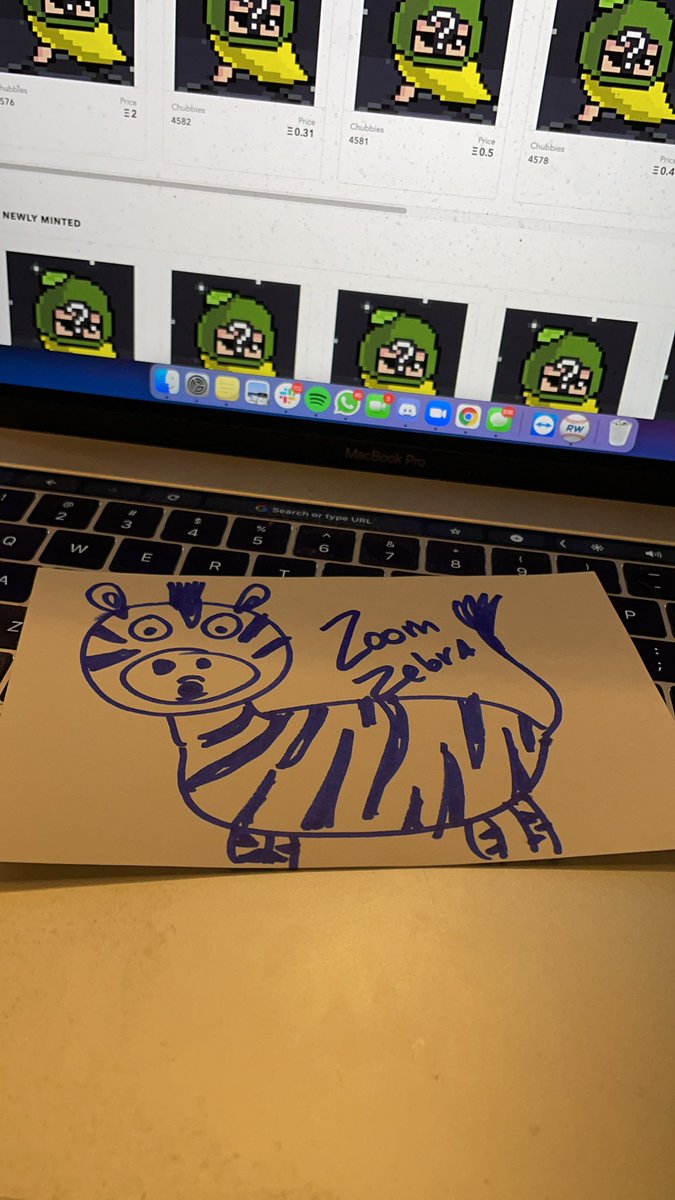 garyvee's tweet photo. Zoom zebra is shocked ... 🦓 https://t.co/SaoeUcQ6BP