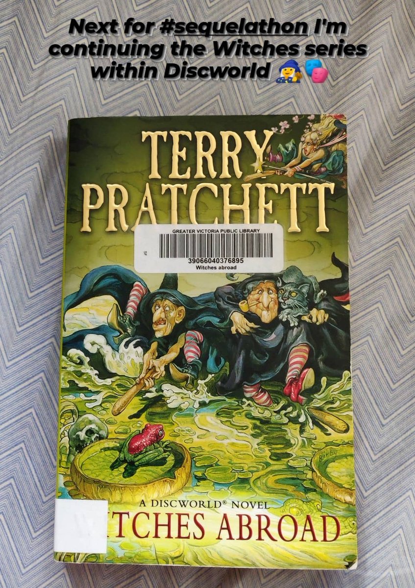 kathytrithardt's tweet image. I just finished my first read for @sequelathon and am moving on to my second!