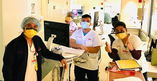 nyphospital's tweet photo. Through the darkest winter, our #ICU &amp; #CriticalCare teams played a crucial role in helping fight this disease. As we now welcome the first day of #Spring, we praise these #NYPHeroes for their endless commitment to #PuttingPatientsFirst! #ThankYou #SolidaritySaturday https://t.co/C0Rj1gcDMr