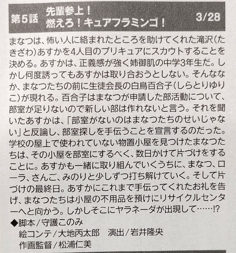 3月21日 プリキュアで キュアフラミンゴ が話題に トレンドアットtv