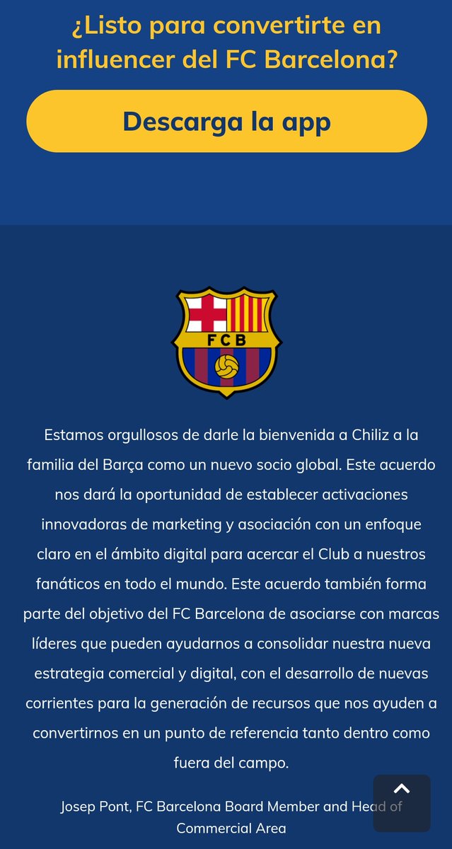 ElCrypto16's tweet photo. #BARCELONAFC llega #Chiliz $chz para su #fantoken . En la semana ya se unieron #ManchesterCity . #Independie de Argentina y la liga #UFC. Seran #RiverPlate y #BicaJuniors los siguientes en llegar ? https://t.co/2saecV8FOD