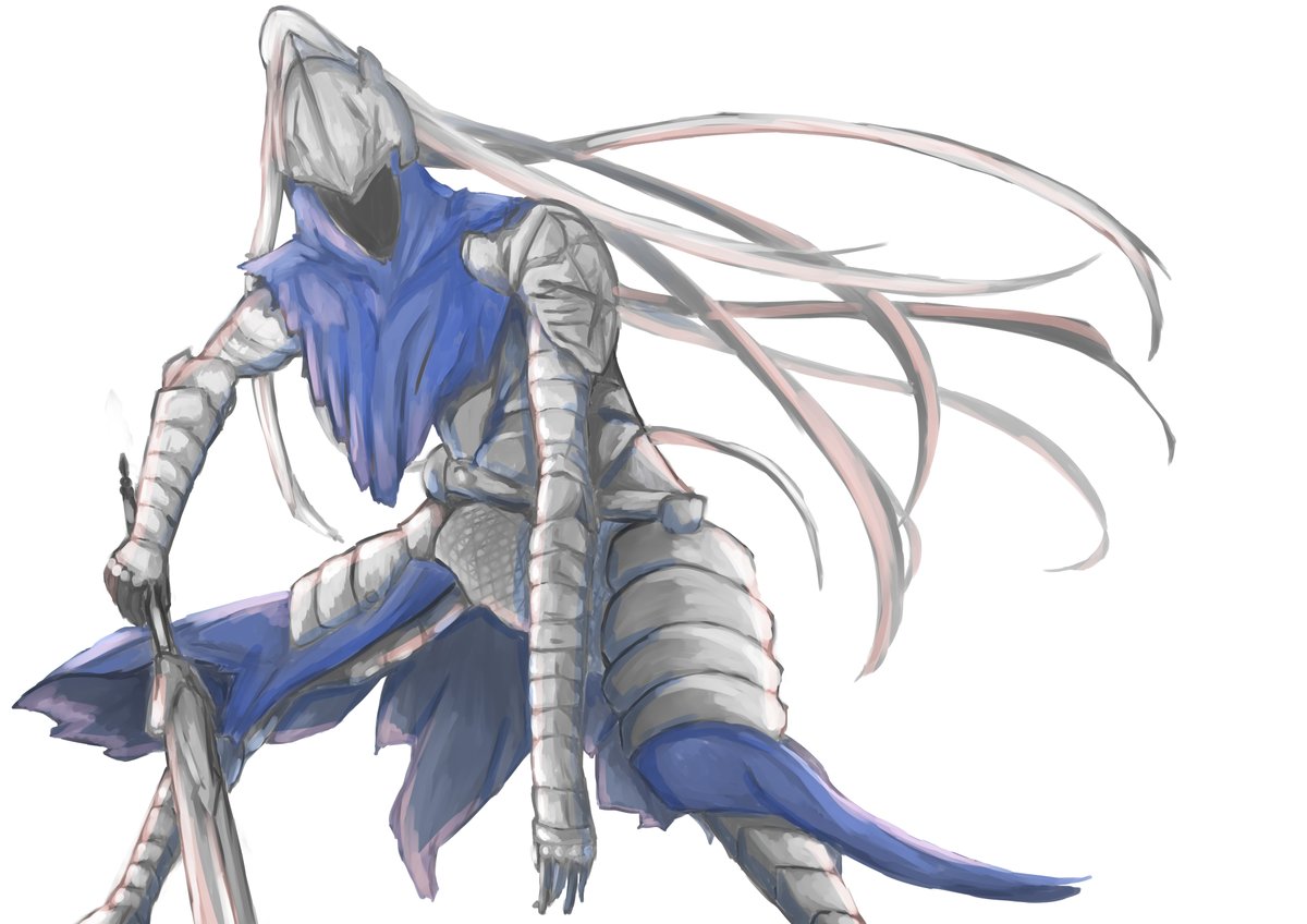 ダクソのアルトリウスを描いてみました 上手くできた気がするー W 四季あやち やる気無くしたマンのイラスト ダクソのアルトリウスを描いてみました 上手くできた気がするー W 四季あやち やる気無くしたマンのイラスト