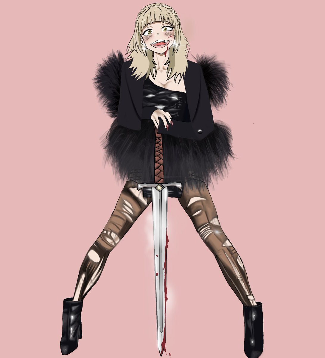 alexandracha200's tweet photo. Toga una delle mie tante waifu :3 #mha #MyHeroAcademia #bnha #toga #togahimiko #victoriadeangelis #Maneskin https://t.co/BkhjEGdCtY