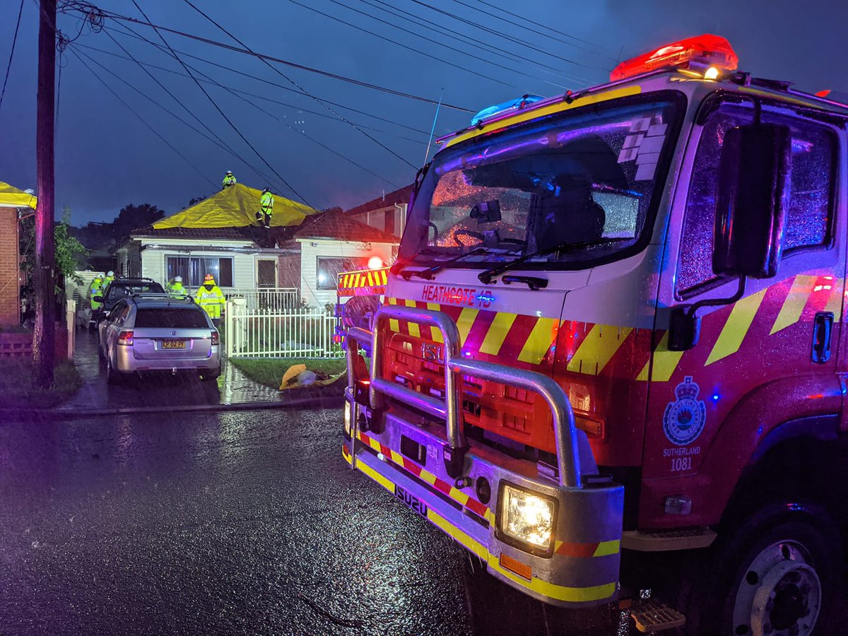 As rain continues to fall across parts of NSW we thank the hundreds of #NSWRFS members assisting the <a href="/NSWSES/">NSW SES</a> to help residents affected by rain, storms and flooding. For help with flood and storm damage call the #NSWSES on 132 500. If it's a life-threatening emergency, call 000.