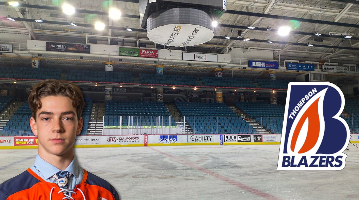 The Thompson Blazers are proud to announce that Dylan Sydor has signed with <a href="/blazerhockey/">Kamloops Blazers</a> of the <a href="/TheWHL/">Western Hockey League</a>. 

Dylan played the 2019-20 season with the @Blazers_U18 and had 17 goals, 20 assists and 37 points in 40 games.  

Congrats Dylan.  

ow.ly/C10s50E4cTB