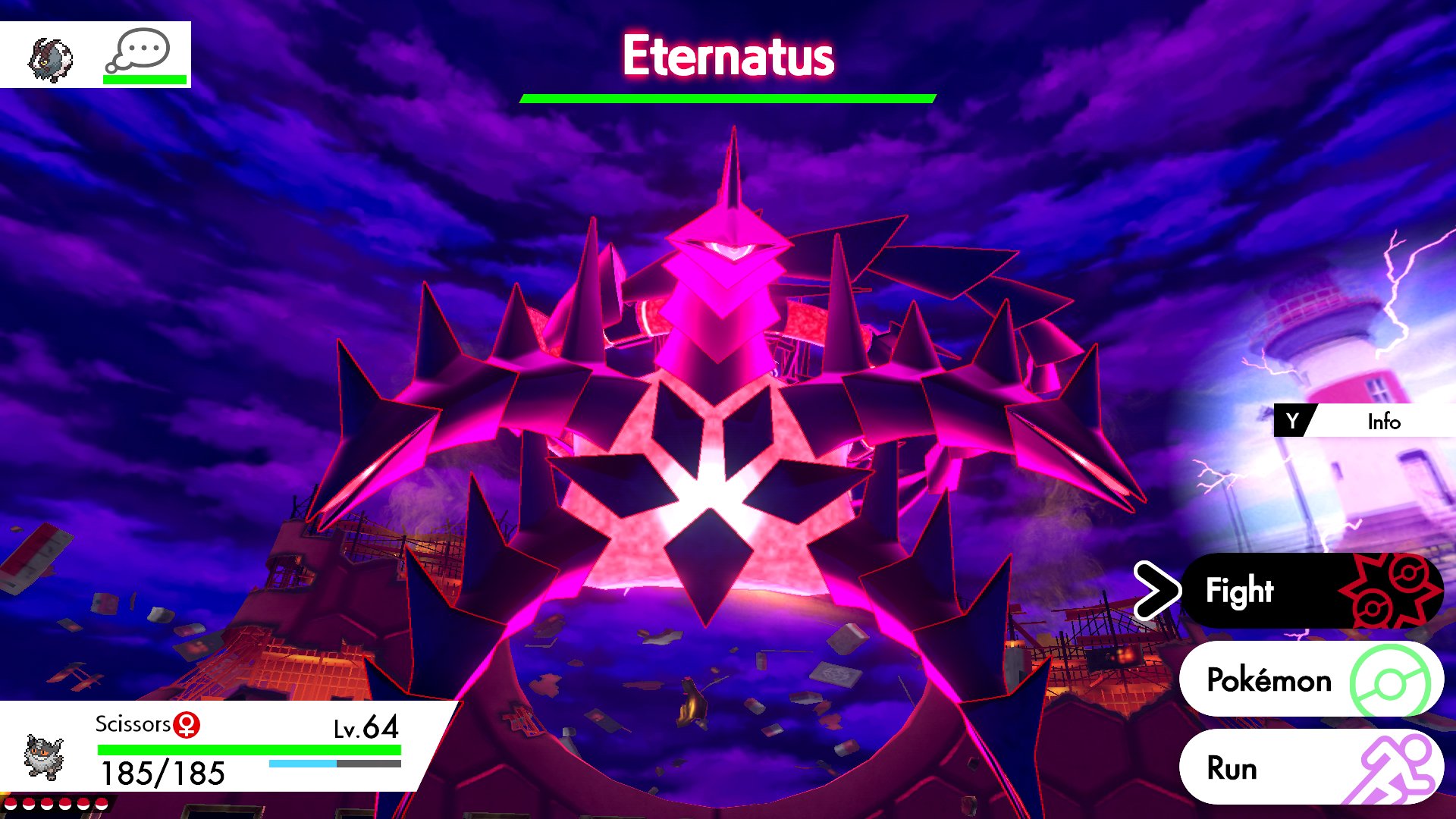 PLDH on X: The little eye in Eternamax Eternatus fingers is such a  creepycool touch. t.coumrnIDDIFs  X