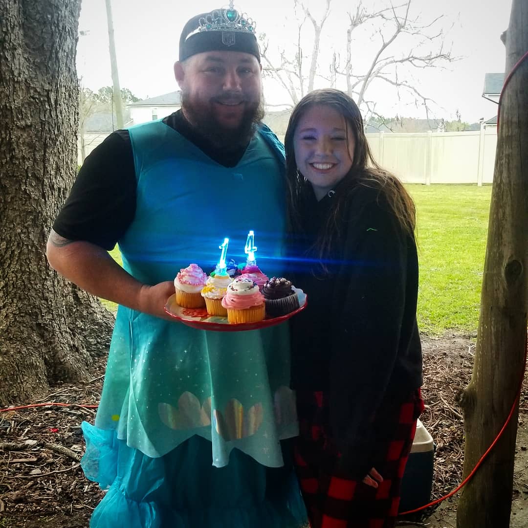 CoachButler_WN's tweet image. My Lil Girl Autumn wanted to have a Princess at her 14th birthday Party! 
#SheGotOne 
#DadOfTheYear