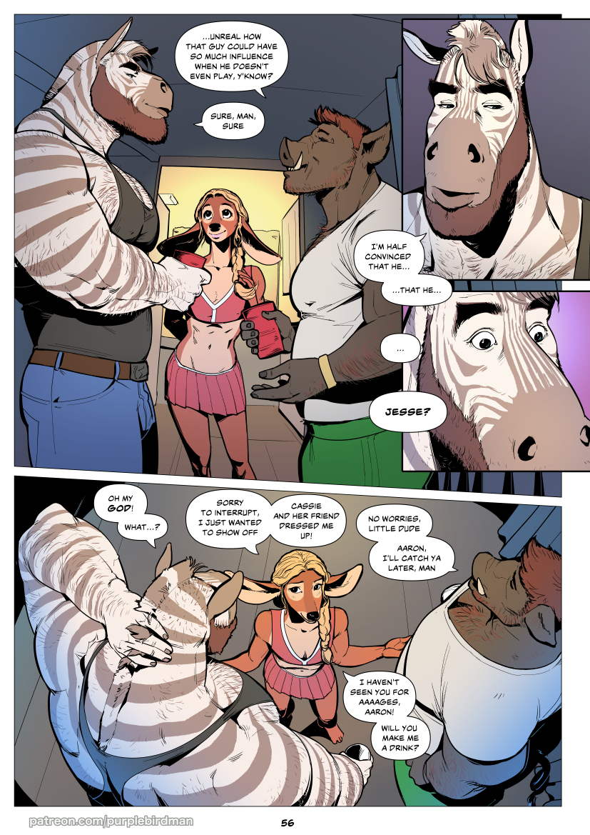 bsky.appprofilepurplebirdman.com on X: Page 56 of False Spring! See  comics like this a month early and in high quality on my Patreon for $2  t.corGwrWxdtSf  X