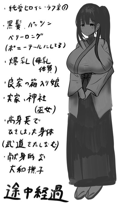 三月企画「お前らの最強のヒロイン作る」で、とりあえず「純愛ヒロイン」の方のイメージ描き出しました。
まだまだ設定詰め込めてないので、気軽にコメント下さい。(名前とか、主人公側との関係性とかあるとありがたい)

詳細はあららっくファンボックス(純愛側はこちら)https://t.co/TDlbUeR1I9 