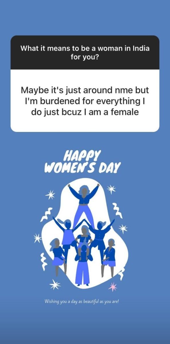 humansofsafepl's tweet photo. #HoSPQuestions
1/2

#HumansOfSafePlaces #HoSP #Question #Questions #Response #Responses #SafePlaces #SafeZone #TuesdayMotivations #TuesdayThoughts #TuesdayVibes

On #InternationalWomensDay We asked our audience, "What it means to be a women in India?" Here, are the responses. https://t.co/BZjyNo79U5