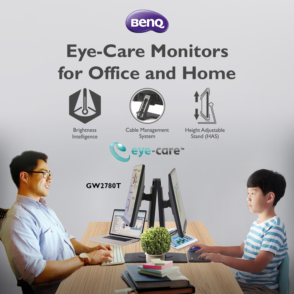 BenQIndia's tweet photo. GW2780T's Advanced features like Low Blue Light, Flicker Free and Brightness Intelligence combines to give you never before Experience in Monitors. https://t.co/5A5m25fQeL
#BenQ #eyecaremonitor #eyecare #monitor #lowbluelight #onlinelearning #GW2780T #brightnessintelligence https://t.co/yCaZkFCsug