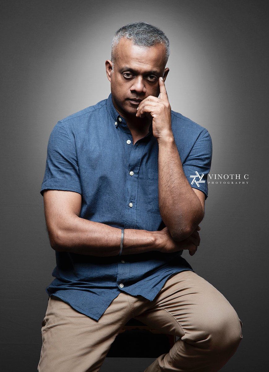 vinothc's tweet photo. It is in his eyes. Intense and instantly, captivating. Super stoked to capture different moods and shades of 
@menongautham  A true magician behind the camera, a thorough gentleman before one. #gautamvasudevmenon #vinothc #portraitphotography #director #postpackupshot #celebrity https://t.co/OTM6ImJESE