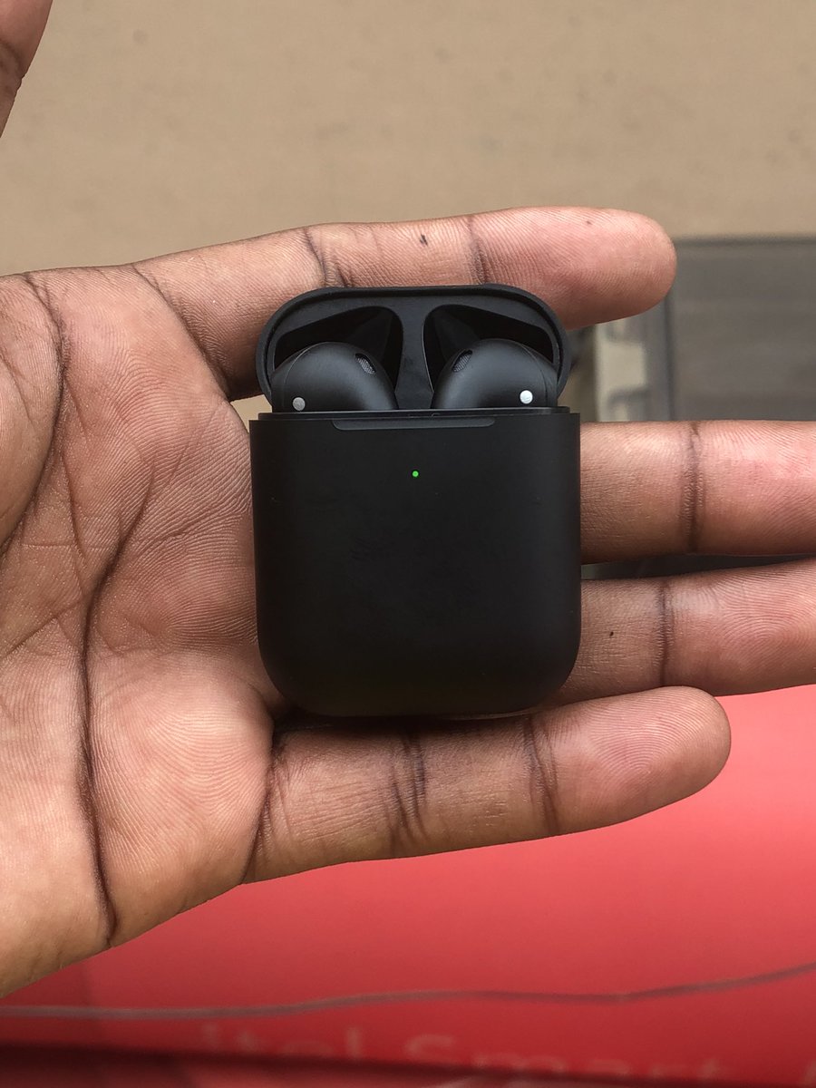Due to public Demand, I brought Both AirPods Pro and AirPods second generation in Mate black.
Prices range from 200k to 300k only and still negotiable😊. So don’t be afraid to call or inbox 0703008557