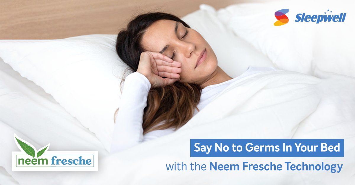 mysleepwell's tweet photo. Say No To Germs In Your Bed in 2021 with the Neem Fesche Technology! Read our #SleepTalks Now: https://t.co/AKF4Hp3JBQ https://t.co/Bn2UV7gC2z