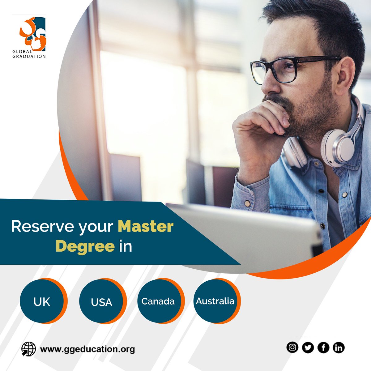 GG__education's tweet photo. TheΒ higher education system encompasses many different kinds of qualification at Masters level, ranging from academic programmes to more practical, vocational postgraduate courses.
#beginwithgg #studyabroad #studymasters #uk #usa #canada #australia #parttimejobs #scholarships https://t.co/F5xSx73Klu