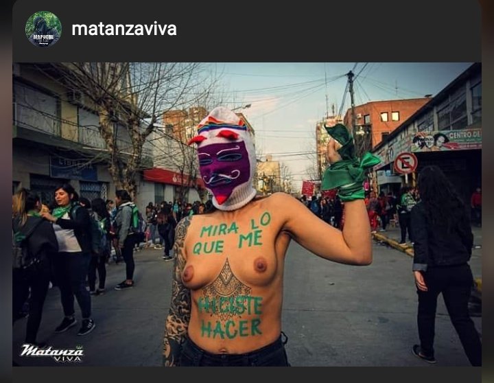 MatanzaViva's tweet photo. MIRA LO QUE ME HICISTE HACER
#8M el día q el miedo cambia d bando.
Nos arrebatan a las niñas, nos están matando. Están escribiendo en nuestros cuerpos la violencia y la impunidad machista, q fluye casi imparable día tras día 

https://t.co/WyBV7EdIfK https://t.co/i9pPbNDqHJ