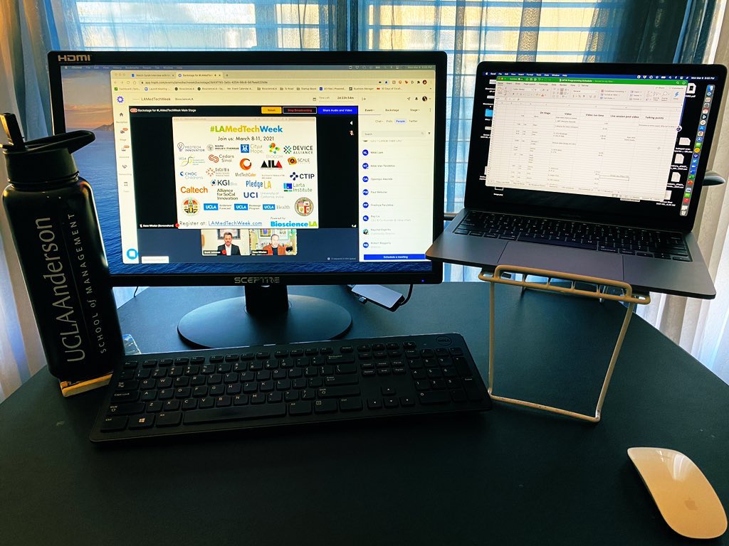 ... and we’re LIVE! 💥 LA’s first-ever #MedTechWeek!  Join us for our Virtual Kick-Off Networking Mixer happening now!  💃🏻🕺🏽

And check out all our events happening this week! 🙌🏼

Sign up for free: LAMedTechWeek.com <a href="/BioscienceLA/">BioscienceLA</a>  <a href="/DevAllianceOC/">DeviceAllianceOC</a> <a href="/uclaanderson/">UCLA Anderson School of Management</a> 
#LongLA