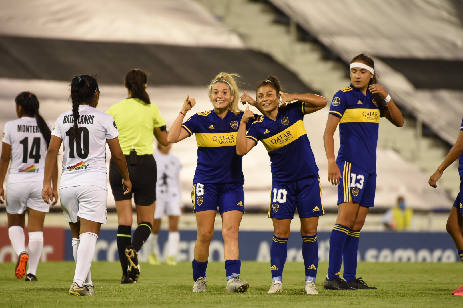 Con una goleada, Boca logró su primer triunfo en la Copa Libertadores Femenina