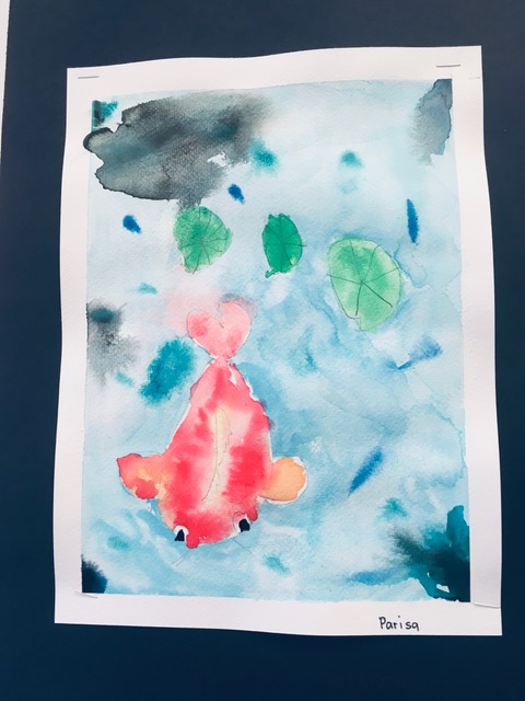 ms_tclassroom's tweet photo. A couple of Koi fish close-ups. . . . https://t.co/Vc0WCtAUF4