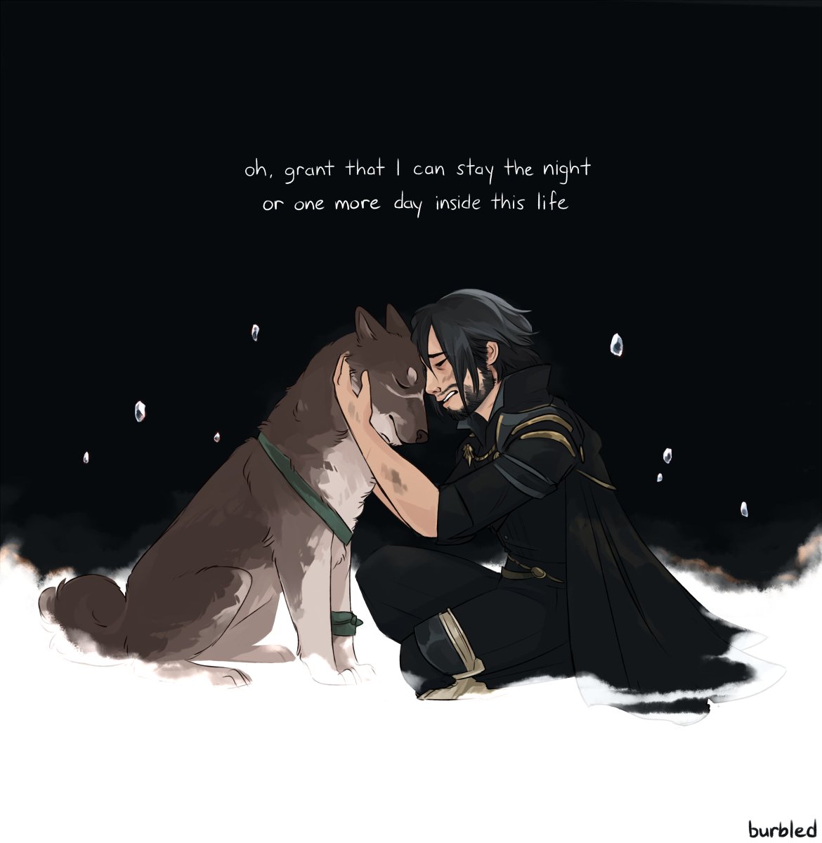 pikarray's tweet photo. heheh here's the first piece of xv fanart I posted online :) I remember listening to the OST the day after I finished the game at work and cRYING IN MY OFFICE #XVRewind https://t.co/cF2lnjd1Hy