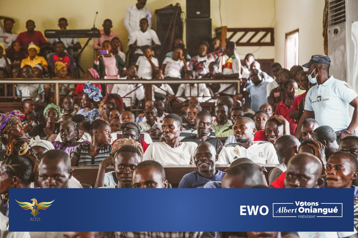 J'ai tenu une rencontre citoyenne ce dimanche 7 mars 2021 à Ewo chef-lieu du département de la Cuvette ouest. 
Un moment intense d’échange cœur à cœur pendant lequel j'ai écouté les problèmes des populations.