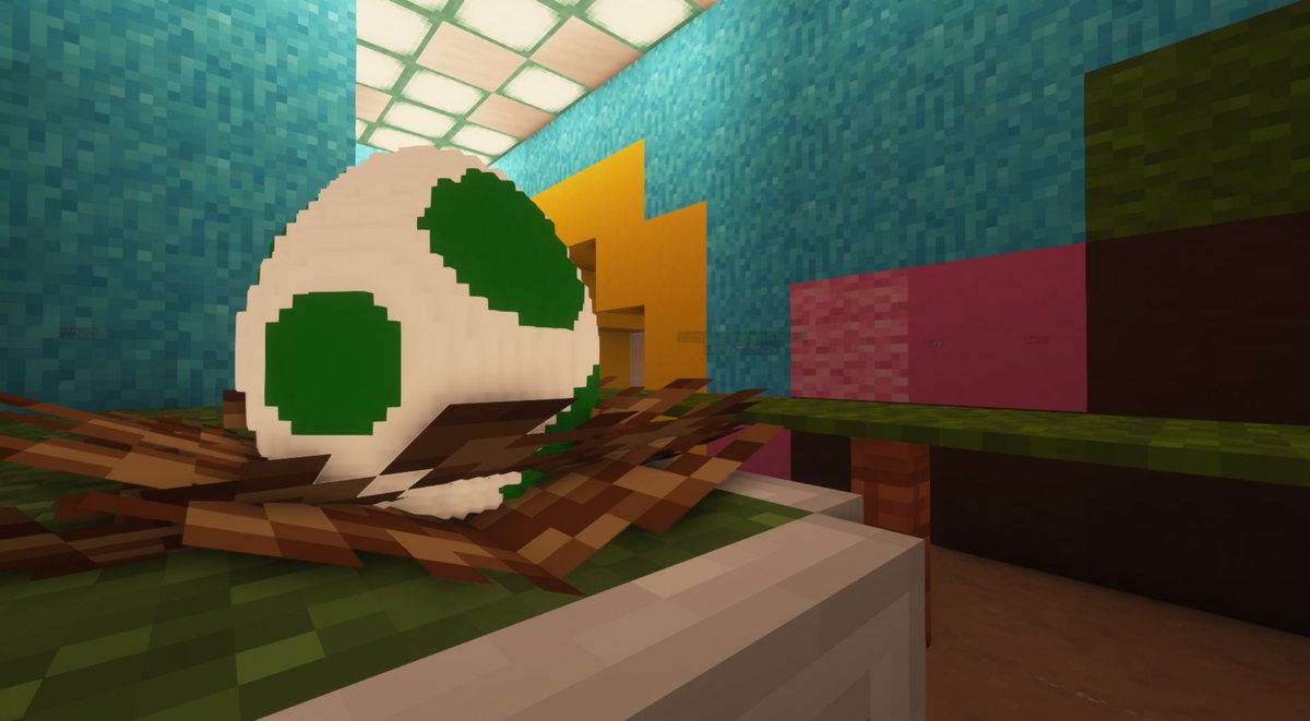 NintendoWorldMC's tweet photo. #SuperNintendoWorld recreated in Minecraft. Yoshi’s Adventure and Koopa’s Challenge will be opening on our server later next week. https://t.co/JzIGEy268S