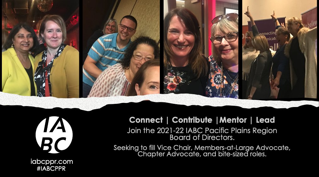 iabcppr's tweet photo. Make lasting connections. Contribute to meaningful work. Be a mentor. Learn to lead. All of this and MORE is part of the @iabcppr board experience. Be part of this smart, fun loving group of top-notch #comms professionals. Apply by March 16. #IABCPPR https://t.co/TRdZ1ovSTJ https://t.co/XyCECYHX7H