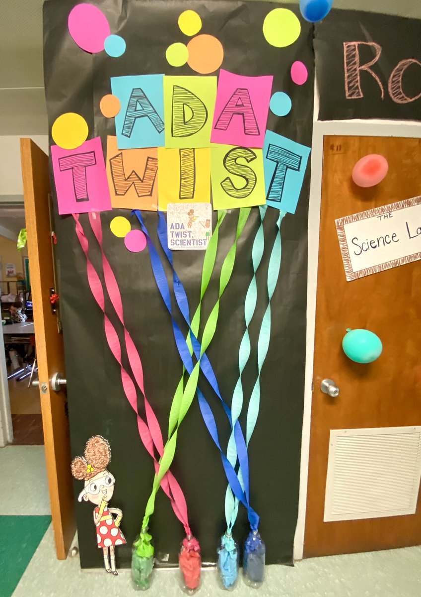 WhitHilbert's tweet photo. They said “door contest” and we heard “wall contest” 😆. If you haven’t read these books by @andreabeaty about pursuing one’s passion and being persistent, YOU NEED TOO! It’s a good way to teach ‘growth mindset’. @RosieRevere @tiffanywolk @steph_evelsizer #BeADragonSGEL https://t.co/PdGoWWvbs4