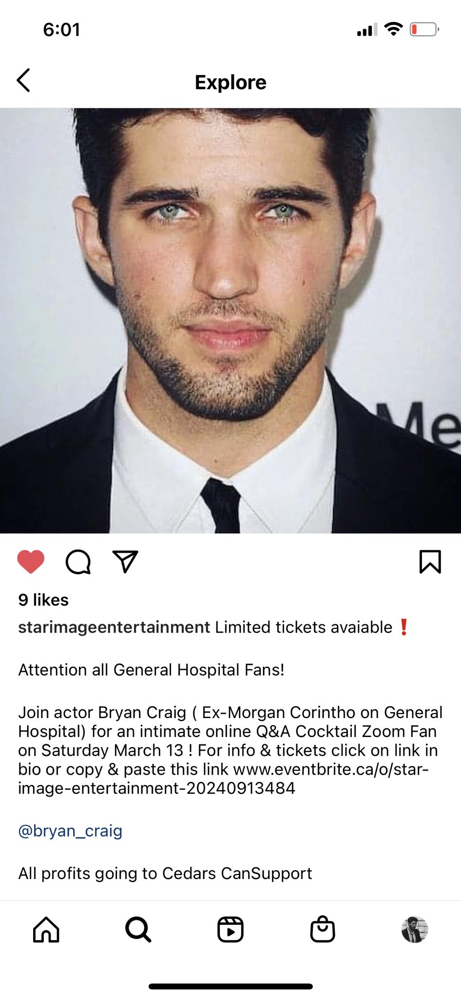 Bryan Craig on X: "Come join us for a great cause! 🙏  https://t.co/QcxEXD7Kk4" / X