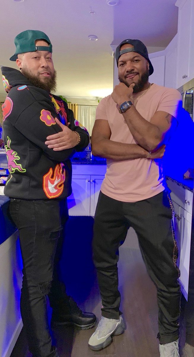 XemSays's tweet photo. BOIS NIGHT OUT🤜🏾🔴🤛🏾
with Wesley &amp; Co. 🤩😎 @OhWesley 

Saturday, March 6, 2021 - 
celebrating the 30th birthday 
of our Kavon VanAdams 🎉 

#boysnightout #blackboyjoy #blackmenwithbeards #beardgang #blackbeardedmen #dsquared #birthdaybehavior #blackman #blackmen https://t.co/NJHvAz4Muy