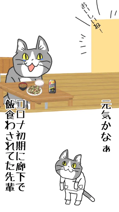 #現場猫 #看護師
低浮上でこめんね。 