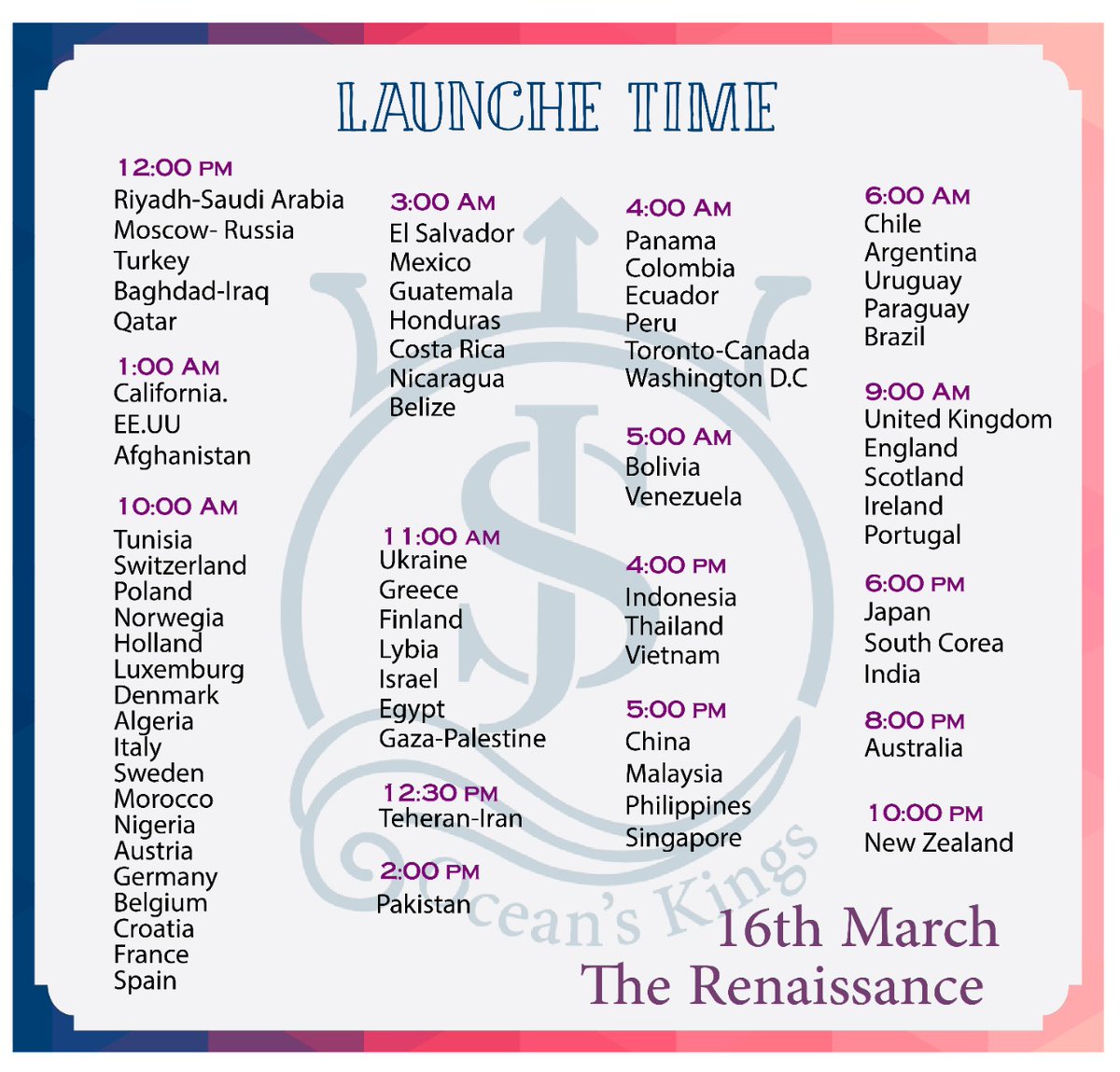 Alejandra181820's tweet photo. ELF is an International Family so remember to share the MV's release schedule.
#SUPERJUNIOR_HouseParty
#SUPERJUNIOR_TheRenaissance
#The10thAlbum
#SJOcean'sKings
@SJofficial https://t.co/KtOl5GPQJ9