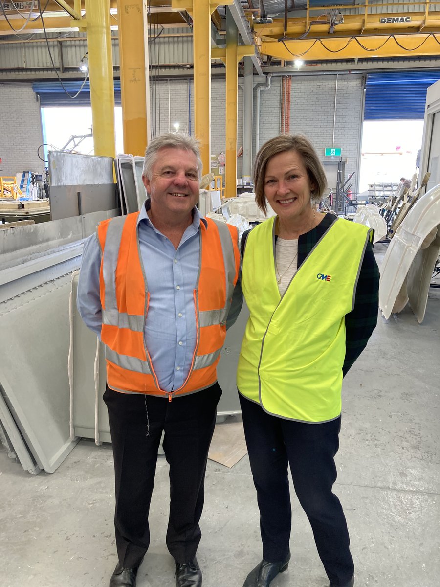 Pleasure to visit local composite materials manufacturer, CME Pty Ltd &amp; see innovation and Social Procurement in action. Brian Hughes &amp; team are constantly diversifying &amp; <a href="/ICNVictoria/">ICN Victoria</a> appreciates the association with CME. #innovationculture #localjobsfirst #compositematerials