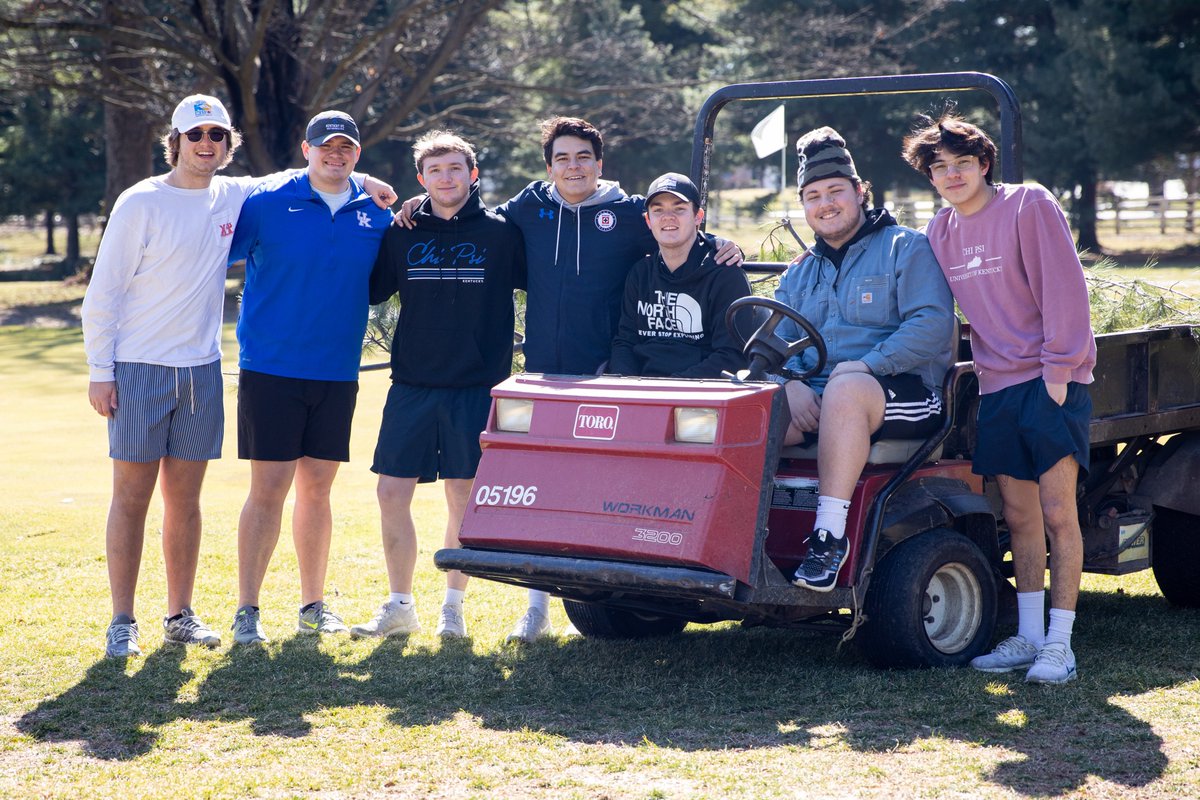 UKChiPsi's tweet photo. This week, several of our Brothers donated their time at Tates Creek and Picadome Golf Courses gathering fallen trees limbs from recent storms and preparing the course for the spring season. We are proud to support our local community!

#KentuckyXΨ #PursueExcellence https://t.co/XdNfRP2CV8