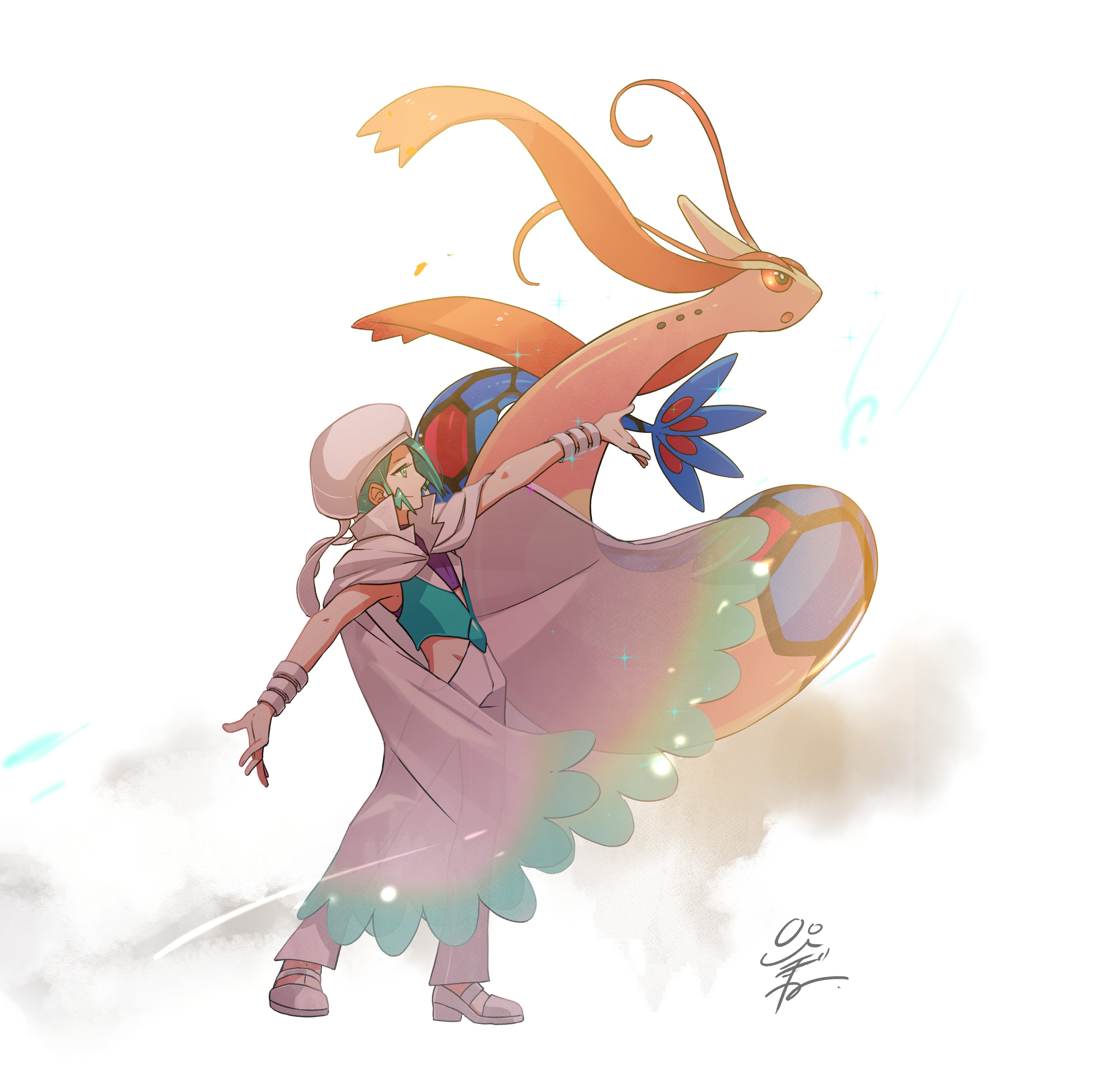 火種 Hidane 名前植物はガマ科の ミクリ から ルチアのおじであり Oras ではうつくしさコンテストのマスターランクにもランダムで参戦 ルチアと同時に出ることも ミロカロスにニックネームは付けてないみたい ポケスペのミクリさん 色んな媒体の