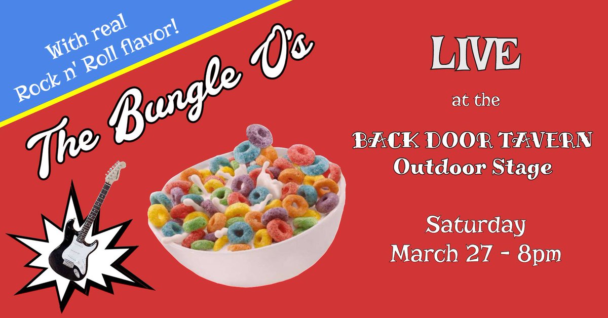 Rock into Spring 🎸Sat. March 27, 2021 8pm <a href="/BackDoorTavern/">Back Door Tavern</a> - Kingston Pike / Bearden. Hangout on a patio table or bring your own chair. #Elvis #TomPetty #greattunes #knoxrocks #knoxville #865life ! Bring a friend.
Video link = youtu.be/7BYfe5Q47sE