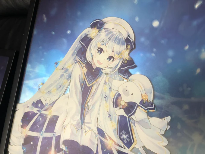 雪ミクのパブミラーもサンプル頂きました。 
