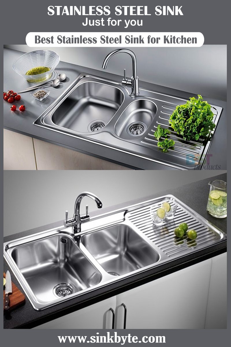 SinkByte's tweet photo. If you need what I think you need (a stainless steel kitchen sink of course haha) then you are getting something special, my friend. Come on man! Trying to get you pumped up. I am excited for you.
.
Review link https://t.co/na7qdoXKX0

#stainlesssteel #sink #kitchensink https://t.co/r1y45qWLfv