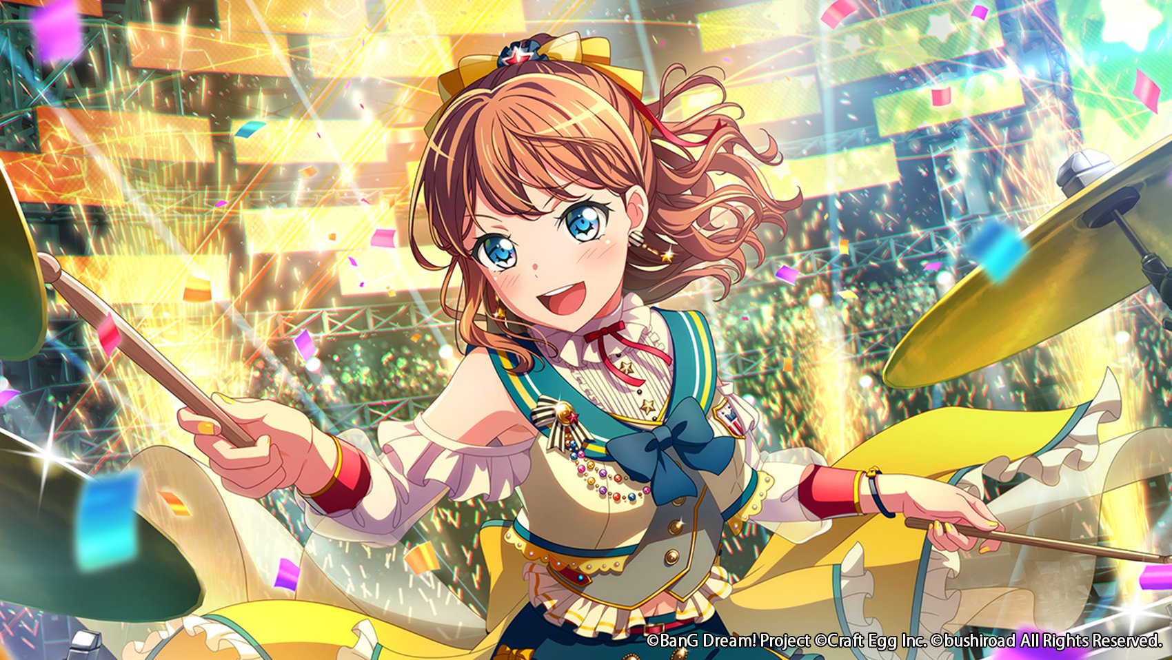 BanG Dream! 清々しい ガールズバンドパーティ! 山吹沙綾 メタル