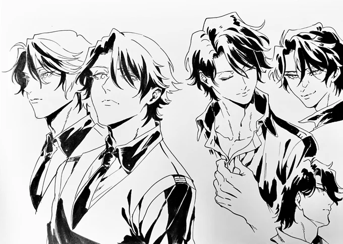 ブラッド 顔落書き 