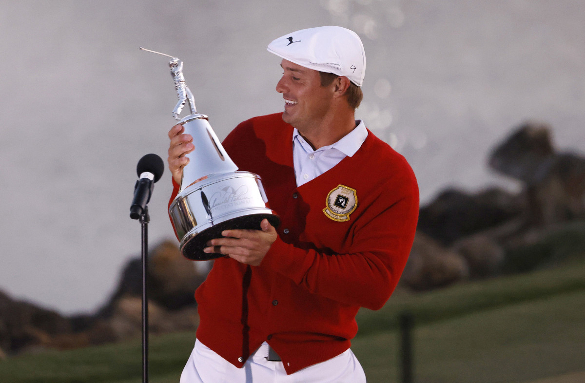 Bryson DeChambeau's statement win came with telling Tiger Woods text