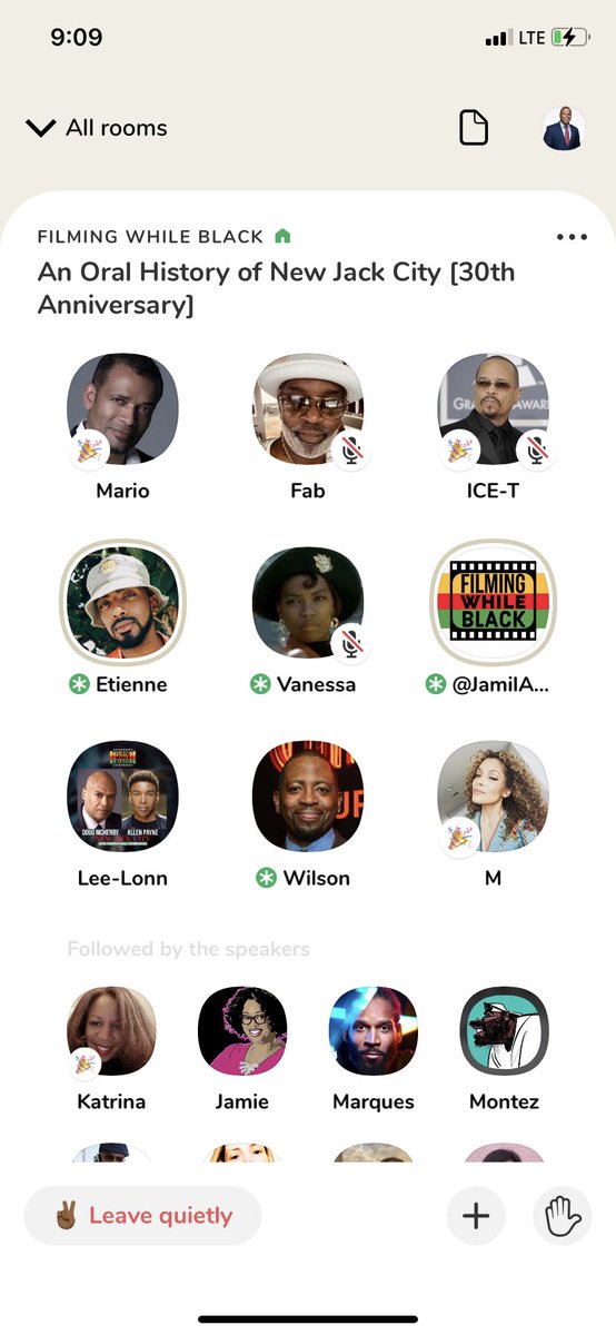 VentonBlandinTV's tweet photo. Wow! Such a cool thing to share a @joinClubhouse chat room with some of the cast of #NewJackCity in time for the movie’s 30th anniversary. @MarioVanPeebles @FABNEWYORK @FINALLEVEL @NessaWilliams @MichaelMichele @WMorales_BFTV @LeeLonn @walkgoodetienne #FilmingWhileBlack https://t.co/knf3DMaP0v