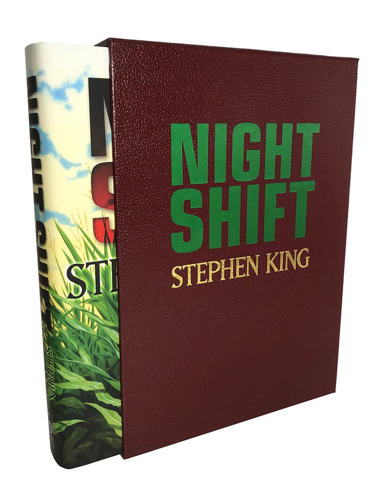 RichardChizmar's tweet image. GIVEAWAY TIME — Here we go again...next week I’ll give an illustrated, slipcased gift edition of Stephen King’s NIGHT SHIFT to one lucky winner. Just Follow and RT to be eligible. Good luck!