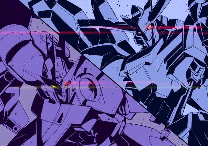 「ガンダムキマリスヴィダール\ガンダムバエル」 #ガンダム #ガンダム鉄血のオルフェンズ #私の絵柄が性癖に刺さる人に届いてほしい https://t.co/EZipi5yNhS 
