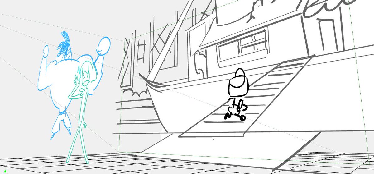 Another thing to get you pumped up for the Ducktales Finale that has nothing to do with like, the story or anything, is that while doodling Promare fanart in the margins of the finale board I accidentally broke the file sending @jason_zurek into a panic 