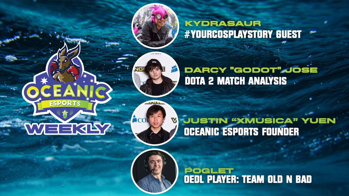 OceanicEsportGG's tweet photo. 🔆Oceanic Esports Weekly🔆

Tune in Tuesdays from 18:30 AEDT
👉📺 https://t.co/AP7EBGgQdF

Stay Awhile &amp; Listen TONIGHT with @Coraberrry. Be EXTRA sure you stay til the end to join the fun with our community games section ft. Jackbox Party!

👇 Check out what's on Episode 2! 👇 https://t.co/QO87TD7Khf