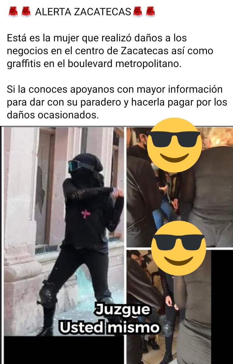 NacoVialZac's tweet photo. Que rápido la filtraron ¿Y los asesinos del dr. Ruiz calzada? ¿Y los que cometen feminicidio en el estado? Mínimo los que se pasan el semáforo en rojo... No? Nada? 

Pero a ellas bien fácil filtrando su información, igual que el año pasado, igual que siempre. https://t.co/G0wj3q0Rm1