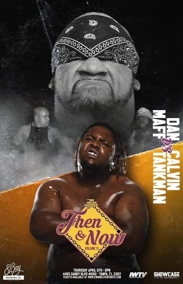 LarryL3g3nd3's tweet photo. .#ICYMI...2 #bangers on deck next month in #TampaFL as for the 1st time ever #TheKingOfTheNorthEast @DannyMaff1 meets #TheIndestructible @CalvinTankman
and for a HISTORIC 3rd x @KillJustinKyle BATTLES #TheFNMarqueeBruceSantee!
IT’S @ICWNHB’S #ThenAndNow #nhbVol11 #ICW #wweraw https://t.co/OgjcO8Zce9