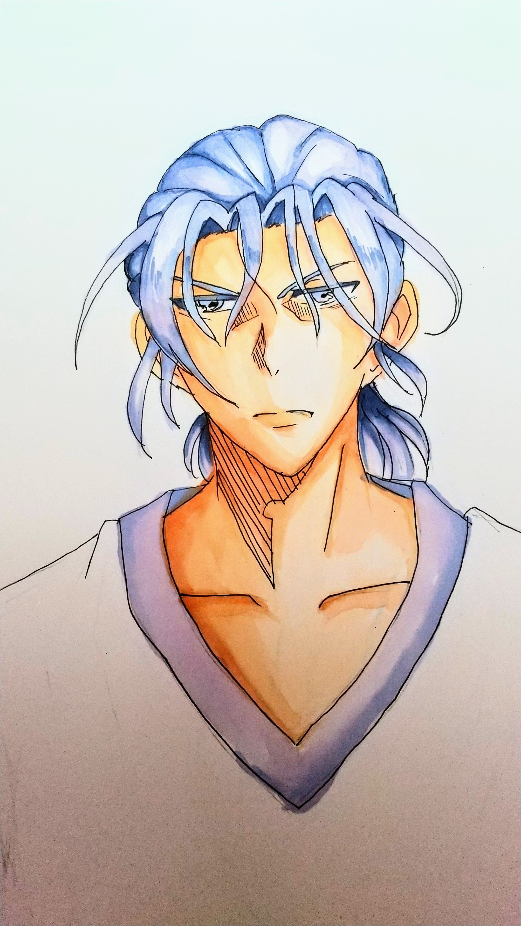 おれんじぺん 雑多 初描き 紫原くん 紫原敦 黒バス 黒子のバスケ イラスト 絵描きさんと繋がりたい コピック 雑すぎた T Co Addwnapokz Twitter